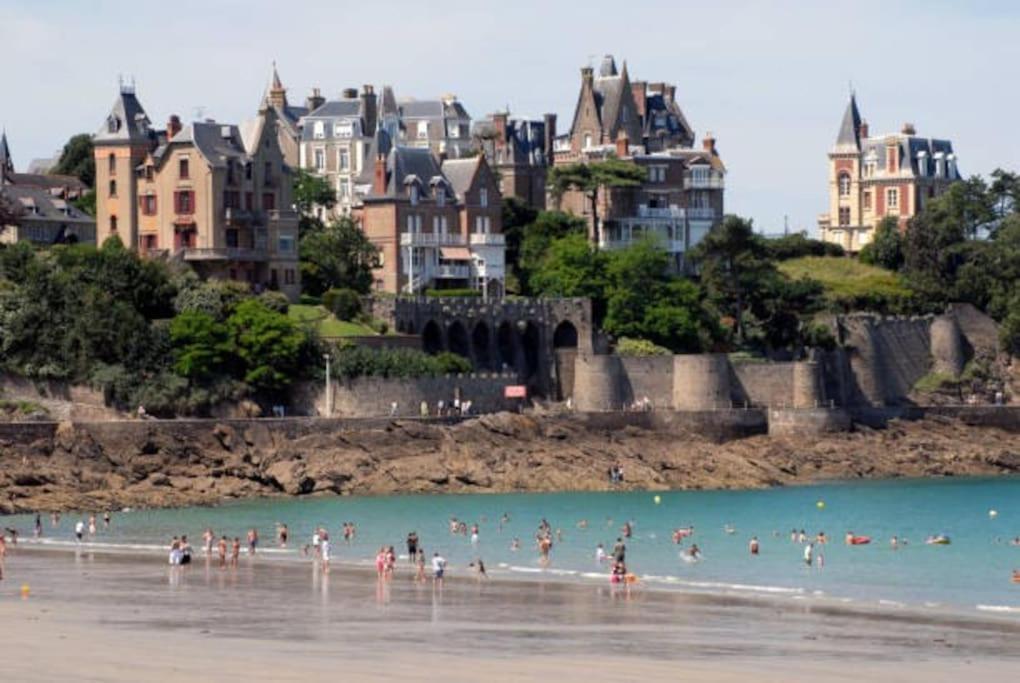 Dinard : Loft De 175 M² - A 150 M De La Plage Exteriér fotografie